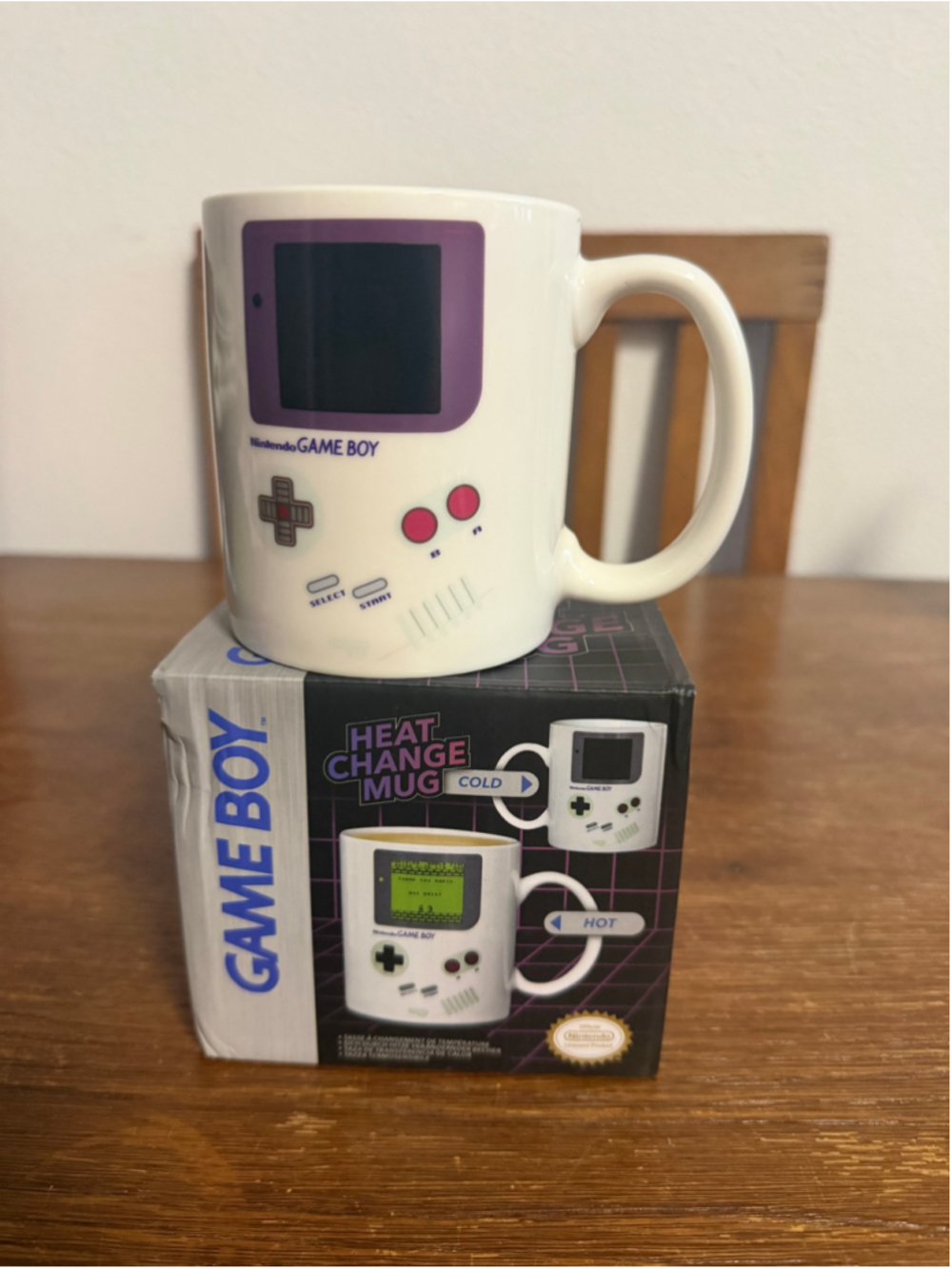Nintendo Game Boy Heat Change Mug Paladone 2016 New In Box Retro Gaming